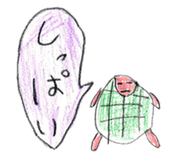 Sea creatures sticker sticker #12002585