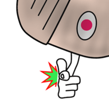 Sticker to be sent to the Shimizu(world sticker #12002608