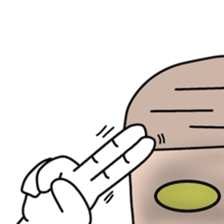 Sticker to be sent to the Shimizu(world sticker #12002610