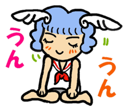 A baby angel return sticker #12002672