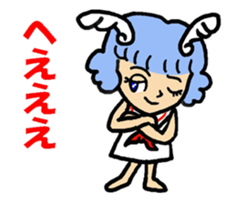 A baby angel return sticker #12002698