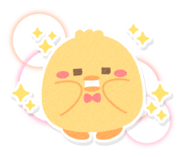 Casual honorific handwritten animals sticker #12002818