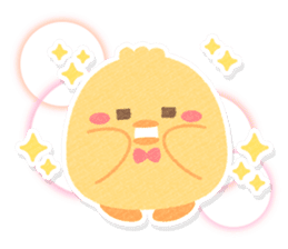 Casual honorific handwritten animals sticker #12002818