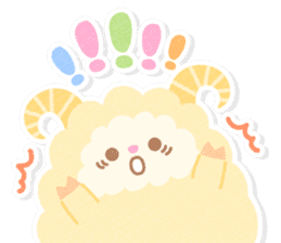 Casual honorific handwritten animals sticker #12002819