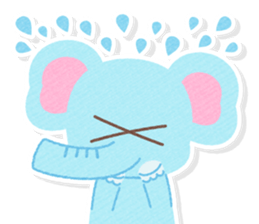 Casual honorific handwritten animals sticker #12002820