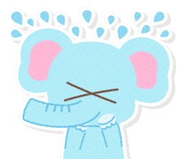 Casual honorific handwritten animals sticker #12002820