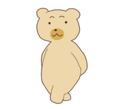 Pat the Bear Cub sticker #12002950