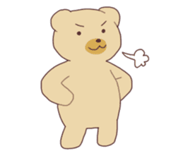 Pat the Bear Cub sticker #12002963