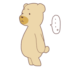 Pat the Bear Cub sticker #12002969
