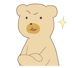 Pat the Bear Cub sticker #12002982