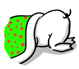 A delightful pig family sticker #12003453