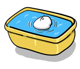 A delightful pig family sticker #12003466