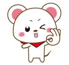 mini mouse 3 (English) sticker #12003491