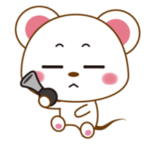 mini mouse 3 (English) sticker #12003496