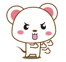 mini mouse 3 (English) sticker #12003513