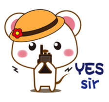 mini mouse 3 (English) sticker #12003519