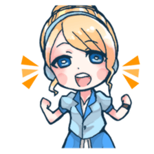 Office served as the Princess sticker #12004059