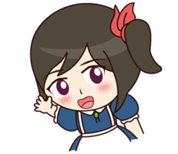 wonder of Alice's Country sticker #12004497