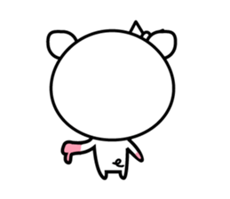 Of cod roe lips Piggy-chan sticker #12004582