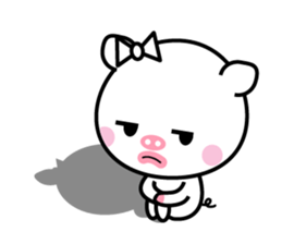 Of cod roe lips Piggy-chan sticker #12004585