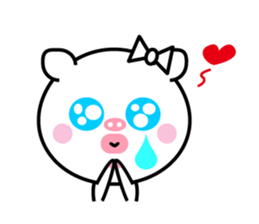 Of cod roe lips Piggy-chan sticker #12004600