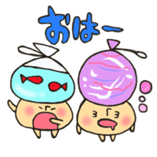 Mr. summer festival mushroom sticker #12005206