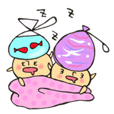 Mr. summer festival mushroom sticker #12005208