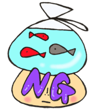 Mr. summer festival mushroom sticker #12005211