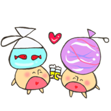 Mr. summer festival mushroom sticker #12005212