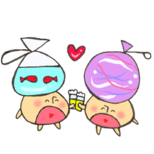 Mr. summer festival mushroom sticker #12005212