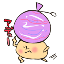 Mr. summer festival mushroom sticker #12005215