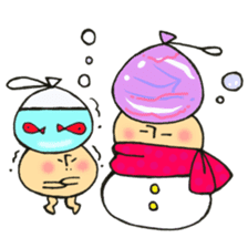 Mr. summer festival mushroom sticker #12005217