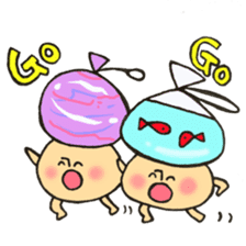 Mr. summer festival mushroom sticker #12005219