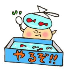 Mr. summer festival mushroom sticker #12005222