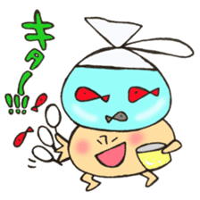 Mr. summer festival mushroom sticker #12005223