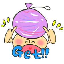 Mr. summer festival mushroom sticker #12005225