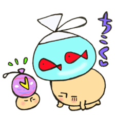 Mr. summer festival mushroom sticker #12005229