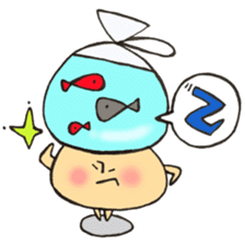 Mr. summer festival mushroom sticker #12005230