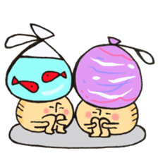 Mr. summer festival mushroom sticker #12005236