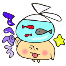 Mr. summer festival mushroom sticker #12005237