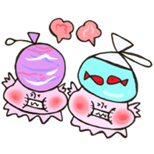 Mr. summer festival mushroom sticker #12005243