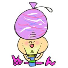 Mr. summer festival mushroom sticker #12005244