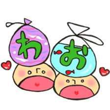 Mr. summer festival mushroom sticker #12005245