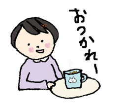 Tenco-chan 3 sticker #12005367