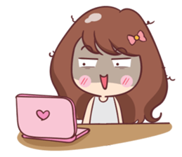 bella crazy sticker #12005497