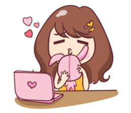 bella crazy sticker #12005511