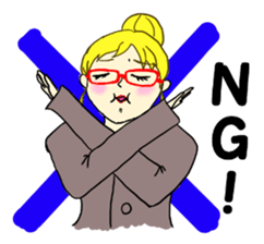 Selfish Imagination at school sticker #12005617