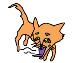 BLACK CAT "Goo" sticker #12005766