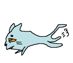 BLACK CAT "Goo" sticker #12005781