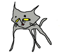 BLACK CAT "Goo" sticker #12005782